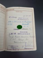 Wehrmacht Heer, Wehrpass des Obergefreiten Albert Haase aus Schiffbek, 4./Landesschützen Bataillon 681 (Kriegsgefangenen Bewachung) – Bild 10