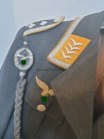 Luftwaffe Viertaschenrock eines Oberfeldwebels des Fliegenden Personals / Fallschirmjägers – Bild 3