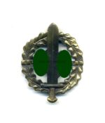 SA-Wehrabzeichen in Bronze (Sportabzeichen), Hst. "W. Redo Saarlautern"
