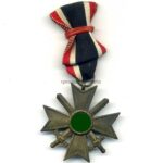 Kriegsverdienstkreuz 2. Klasse 1939 mit Schwertern Hst. 15 (Friedrich Orth, Wien)