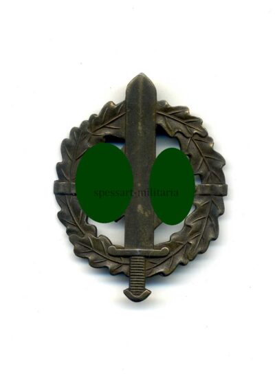 SA Sportabzeichen Bronze Hst. E.Schneider, Lüdenscheid mit Nummer "337700"