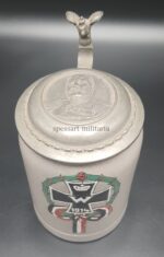 Patriotischer Bierkrug Paul von Hindenburg, Eisernes Kreuz 1914 – Bild 2