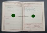 Wehrmacht Heer, Wehrpass (Zweitschrift) des Ludwig Metzger aus Burgrain (Mittbach), Brückenbau Bataillon, Dulag 182, 155 (6.Armee) – Bild 7