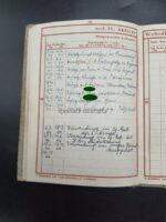 Wehrmacht Heer, Wehrpass (Zweitschrift) des Ludwig Metzger aus Burgrain (Mittbach), Brückenbau Bataillon, Dulag 182, 155 (6.Armee) – Bild 10
