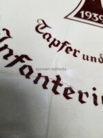 Wandteller, Kriegs-Weihnachten 1940, 79. Infanterie Division Tapfer und Treu!,Villeroy & Boch, Mettlach – Bild 3