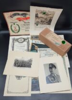 Urkunden des Oberfeldwebels Erlenberger in der 18. (M.G.) Komp. Inf. Rgt. Braunschweig (Inf, Rgt.17.) aus Wetzlar