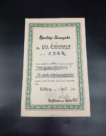 Urkunden des Oberfeldwebels Erlenberger in der 18. (M.G.) Komp. Inf. Rgt. Braunschweig (Inf, Rgt.17.) aus Wetzlar – Bild 8