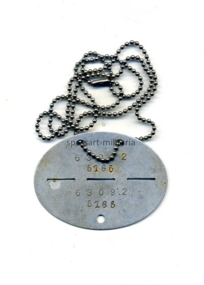 Erkennungsmarke Fallschirmjäger Stab/ Fallschirmschule III. Braunschweig