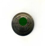Brosche Bronzestufe Deutscher Frauenarbeitsdienst RAD Reichsarbeitsdienst Trägernummer "55459"
