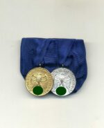 2er Ordensspange Dienstauszeichnung der Wehrmacht 4 und 12 Jahre