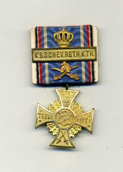 Erinnerungskreuz Königlich Bayerisches 3. Chevaulegers-Regiment „Herzog Karl Theodor“