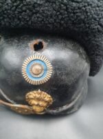 Bayern Raupenhelm Modell 1868 für Mannschaften Infanterie – Bild 4