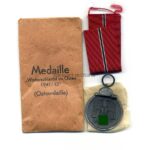 Ostmedaille mit Verleihungstüte, Winterschlacht im Osten 1941/42 (Hst. 3 – Wilhelm Deumer, Lüdenscheid)