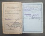 Soldbuch & Wehrmacht Führerschein des Obergefreiten Heinrich Scheuermann aus Altheim, 4./Festungs-Maschinengewehr-Bataillon (M) 74, (69.Infanterie-Division) Königsberg – Bild 15