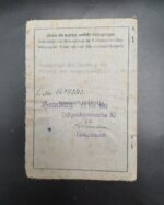 Soldbuch & Wehrmacht Führerschein des Obergefreiten Heinrich Scheuermann aus Altheim, 4./Festungs-Maschinengewehr-Bataillon (M) 74, (69.Infanterie-Division) Königsberg – Bild 17