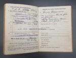 Soldbuch & Wehrmacht Führerschein des Obergefreiten Heinrich Scheuermann aus Altheim, 4./Festungs-Maschinengewehr-Bataillon (M) 74, (69.Infanterie-Division) Königsberg – Bild 4