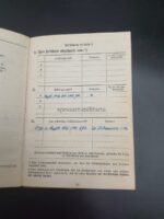 Soldbuch & Wehrmacht Führerschein des Obergefreiten Heinrich Scheuermann aus Altheim, 4./Festungs-Maschinengewehr-Bataillon (M) 74, (69.Infanterie-Division) Königsberg – Bild 10
