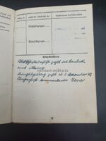 Soldbuch & Wehrmacht Führerschein des Obergefreiten Heinrich Scheuermann aus Altheim, 4./Festungs-Maschinengewehr-Bataillon (M) 74, (69.Infanterie-Division) Königsberg – Bild 11