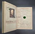 Wehrpass, Urkunden & Dokumente des Feuerwehrmeisters Rudolf Rohrbeck aus Bad Münder, Pionier Bataillon 20 & Freiwillige Feuerwehr Bad Münder, Luftgau XI – Bild 4