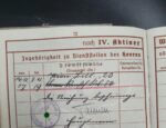 Wehrpass, Urkunden & Dokumente des Feuerwehrmeisters Rudolf Rohrbeck aus Bad Münder, Pionier Bataillon 20 & Freiwillige Feuerwehr Bad Münder, Luftgau XI – Bild 6