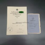 Militärpaß 1.Weltkrieg & Urkunde 2.Weltkrieg Karl & Ludwig Rottloff, 5./Artillerie Regiment (mot.) 19, (19.Panzer-Division) Juchnow