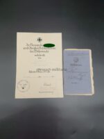 Militärpaß 1.Weltkrieg & Urkunde 2.Weltkrieg Karl & Ludwig Rottloff, 5./Artillerie Regiment (mot.) 19, (19.Panzer-Division) Juchnow