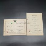2er Urkundengruppe des Oberfeldwebel Fritz Kämmerer, 6./Infanterie Regiment 116, (9.Infanterie-Division) Kiew