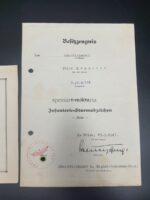 2er Urkundengruppe des Oberfeldwebel Fritz Kämmerer, 6./Infanterie Regiment 116, (9.Infanterie-Division) Kiew – Bild 2