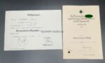 Wehrpass & Dokumente des Feldwebels Rudolf Baumann aus Gießen, 7./Grenadier Regiment 105, (72.Infanterie-Division) Frankreich, Rumänien, Griechenland & Russland – Bild 2