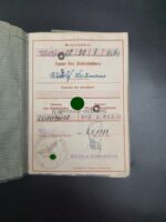 Wehrpass & Dokumente des Feldwebels Rudolf Baumann aus Gießen, 7./Grenadier Regiment 105, (72.Infanterie-Division) Frankreich, Rumänien, Griechenland & Russland – Bild 3