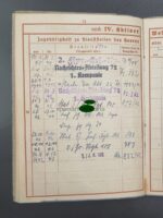 Wehrpass & Dokumente des Feldwebels Rudolf Baumann aus Gießen, 7./Grenadier Regiment 105, (72.Infanterie-Division) Frankreich, Rumänien, Griechenland & Russland – Bild 9