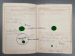 Wehrpass & Dokumente des Feldwebels Rudolf Baumann aus Gießen, 7./Grenadier Regiment 105, (72.Infanterie-Division) Frankreich, Rumänien, Griechenland & Russland – Bild 11