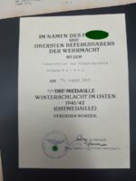 Urkunden & Dokumente des Unteroffiziers (Kradmelder) der Feldgendarmerie Wilhelm Velten aus Langgöns (Giessen), 1./Verkehrs-Regelungs-Bataillon 757, Ortskommandantur Rositten (Ostland) II (V) 346 – Bild 5