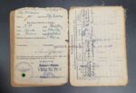 Soldbuch & Wehrmacht Führerschein des Heeresoberwerkmeisters Otto Bordt aus Neuenstadt am Kocher, Versorgungsstaffel der Nachrichten Abteilung 305, (305.Infanterie-Division) Stalingrad, Italien – Bild 3