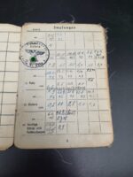 Soldbuch & Wehrmacht Führerschein des Heeresoberwerkmeisters Otto Bordt aus Neuenstadt am Kocher, Versorgungsstaffel der Nachrichten Abteilung 305, (305.Infanterie-Division) Stalingrad, Italien – Bild 7