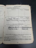 Soldbuch & Wehrmacht Führerschein des Heeresoberwerkmeisters Otto Bordt aus Neuenstadt am Kocher, Versorgungsstaffel der Nachrichten Abteilung 305, (305.Infanterie-Division) Stalingrad, Italien – Bild 10