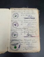Soldbuch & Wehrmacht Führerschein des Heeresoberwerkmeisters Otto Bordt aus Neuenstadt am Kocher, Versorgungsstaffel der Nachrichten Abteilung 305, (305.Infanterie-Division) Stalingrad, Italien – Bild 14