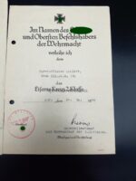 2er Urkundengruppe des Unteroffiziers Schlitt, Stab III./Infanterie Regiment 116, (9.Infanterie-Division) Nordfrankreich (Westfront) – Bild 2