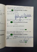 Soldbuch, DJ Leistungsbuch & Dokumente des SS-Untersturmführer Norbert Kantner, 6.Batterie/SS Gebirgs-Artillerie-Regiment 6, (6.SS-Gebirgs-Division "Nord") Finnland – Bild 19