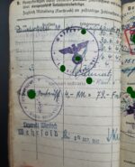 Soldbuch, DJ Leistungsbuch & Dokumente des SS-Untersturmführer Norbert Kantner, 6.Batterie/SS Gebirgs-Artillerie-Regiment 6, (6.SS-Gebirgs-Division "Nord") Finnland – Bild 12