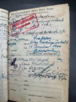 Soldbuch, DJ Leistungsbuch & Dokumente des SS-Untersturmführer Norbert Kantner, 6.Batterie/SS Gebirgs-Artillerie-Regiment 6, (6.SS-Gebirgs-Division "Nord") Finnland – Bild 13