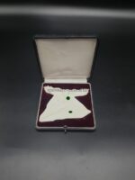 SA - große Porzellan Siegerplakette  " Schi-Meisterschaft S.A. Gruppe Bay. Ostmark Zwiesel 1937 "