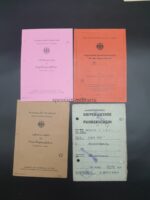 Wehrmacht Luftwaffe Soldbuch, Luftwaffen-Flugzeugführerschein, Luftfahrerschein für Segelflugzeugführer & weitere Dokumente des Feldwebels Rudolf Zinkl aus München, "Jagdgeschwader 1" Reichsverteidigung – Bild 39