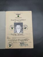 Wehrmacht Luftwaffe Soldbuch, Luftwaffen-Flugzeugführerschein, Luftfahrerschein für Segelflugzeugführer & weitere Dokumente des Feldwebels Rudolf Zinkl aus München, "Jagdgeschwader 1" Reichsverteidigung – Bild 27