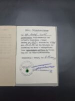 Wehrmacht Luftwaffe Soldbuch, Luftwaffen-Flugzeugführerschein, Luftfahrerschein für Segelflugzeugführer & weitere Dokumente des Feldwebels Rudolf Zinkl aus München, "Jagdgeschwader 1" Reichsverteidigung – Bild 29