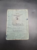 Wehrmacht Luftwaffe Soldbuch, Luftwaffen-Flugzeugführerschein, Luftfahrerschein für Segelflugzeugführer & weitere Dokumente des Feldwebels Rudolf Zinkl aus München, "Jagdgeschwader 1" Reichsverteidigung – Bild 2