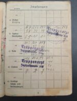 Wehrmacht Luftwaffe Soldbuch, Luftwaffen-Flugzeugführerschein, Luftfahrerschein für Segelflugzeugführer & weitere Dokumente des Feldwebels Rudolf Zinkl aus München, "Jagdgeschwader 1" Reichsverteidigung – Bild 12