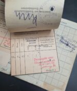 Wehrmacht Luftwaffe Soldbuch, Luftwaffen-Flugzeugführerschein, Luftfahrerschein für Segelflugzeugführer & weitere Dokumente des Feldwebels Rudolf Zinkl aus München, "Jagdgeschwader 1" Reichsverteidigung – Bild 13