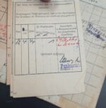 Wehrmacht Luftwaffe Soldbuch, Luftwaffen-Flugzeugführerschein, Luftfahrerschein für Segelflugzeugführer & weitere Dokumente des Feldwebels Rudolf Zinkl aus München, "Jagdgeschwader 1" Reichsverteidigung – Bild 15