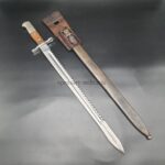 Schweizer Pionier Bajonett, Modell 1914 mit Sägerücken & Koppelschuh